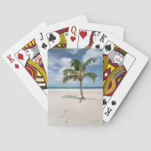 Tropical Beaches Eagle Beach, Aruba Pokerkaarten (Achterkant)