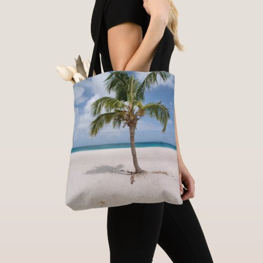 Tropical Beaches Eagle Beach, Aruba Tote Bag (Dichtbij)