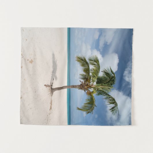 Tropical Beaches Eagle Beach, Aruba Wandkleed (Voorkant (horizontaal))