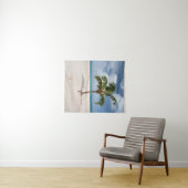 Tropical Beaches Eagle Beach, Aruba Wandkleed (In Situ (horizontaal))