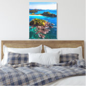 Tropical Beaches | El Nido Phillipines Canvas Afdruk (Insitu (Slaapkamer))
