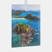 Tropical Beaches | El Nido Phillipines Glas Ornament (Voorkant Rechts)