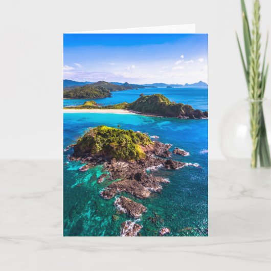 Tropical Beaches | El Nido Phillipines Kaart (Voorkant)