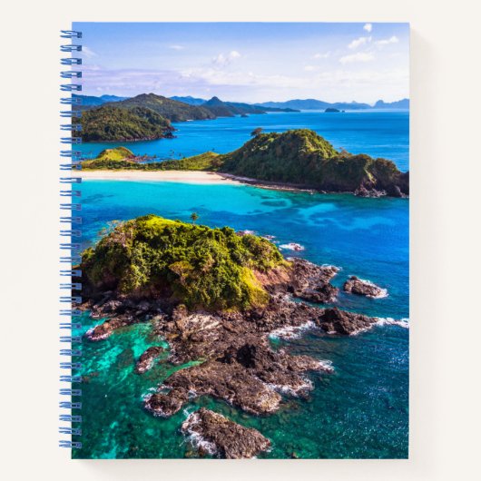 Tropical Beaches | El Nido Phillipines Notitieboek (Voorkant)