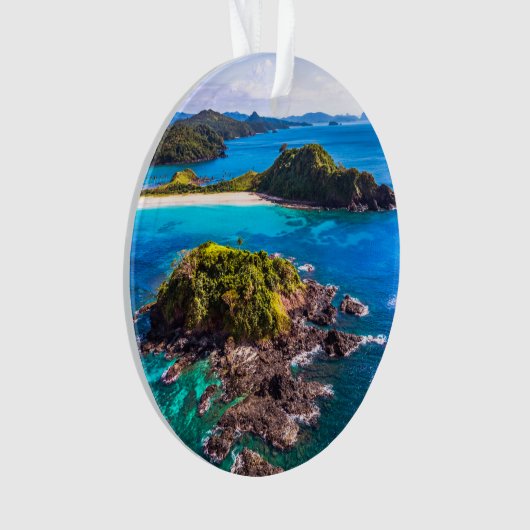 Tropical Beaches | El Nido Phillipines Ornament (voorkant)