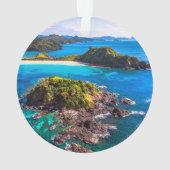 Tropical Beaches | El Nido Phillipines Ornament (achterkant)