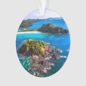 Tropical Beaches | El Nido Phillipines Ornament (voorkant)