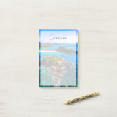 Tropical Beaches | El Nido Phillipines Post-it® Notes (Op bureau)