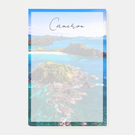 Tropical Beaches | El Nido Phillipines Post-it® Notes (Voorkant)