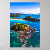 Tropical Beaches | El Nido Phillipines Poster (Voorkant)