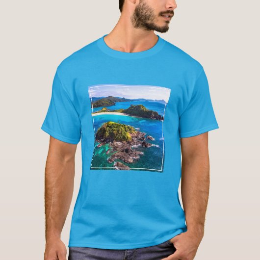 Tropical Beaches | El Nido Phillipines T-shirt (Voorkant)