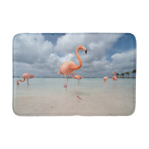 Tropical Beaches Flamingos Beach, Aruba Badmat