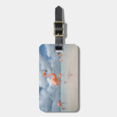 Tropical Beaches Flamingos Beach, Aruba Bagagelabel (Voorkant verticaal)