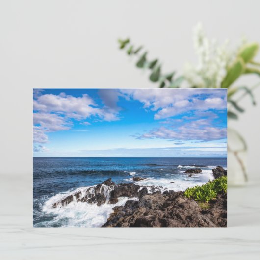 Tropical Beaches | Haleakala National Park Maui Bedankkaart (Staand voorkant)