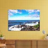 Tropical Beaches | Haleakala National Park Maui Canvas Afdruk (Insitu (Woonkamer))