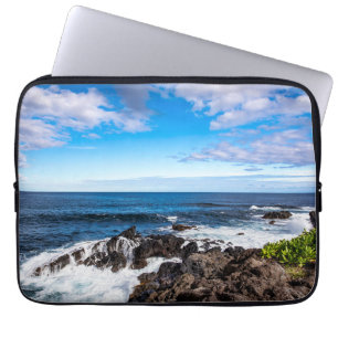 Tropical Beaches   Haleakala National Park Maui Laptop Sleeve