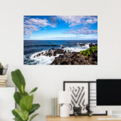 Tropical Beaches | Haleakala National Park Maui Poster (Thuiskantoor)