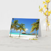 Tropical Beaches | Island & Lagoon, Maldives Kaart (Gele Bloem)