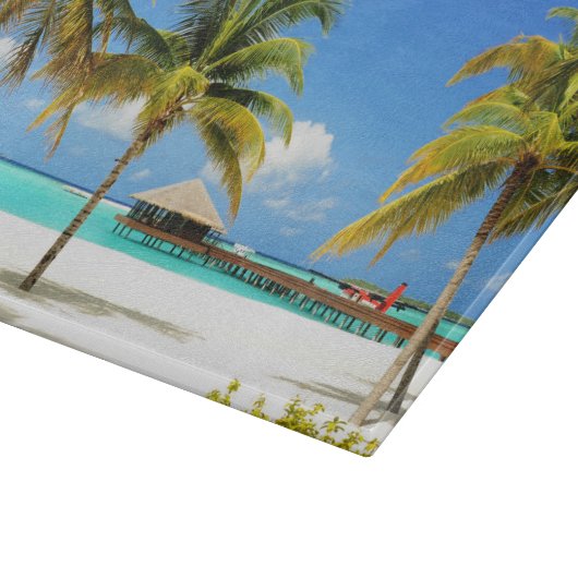 Tropical Beaches Island & Lagoon, Maldives Snijplank (Hoek)