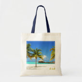Tropical Beaches Island & Lagoon, Maldives Tote Bag (Voorkant)