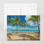 Tropical Beaches Kuau Cove Beach, Maui Hawaii Briefkaart (Voorkant / Achterkant)