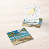 Tropical Beaches | Kuau Cove Beach, Maui Hawaii Kartonnen Onderzetters (Insitu)