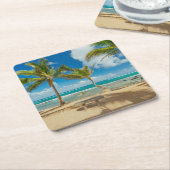 Tropical Beaches | Kuau Cove Beach, Maui Hawaii Kartonnen Onderzetters (Schuin)