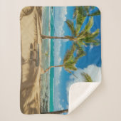 Tropical Beaches Kuau Cove Beach, Maui Hawaii Sherpa Deken (Voorkant)