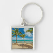 Tropical Beaches Kuau Cove Beach, Maui Hawaii Sleutelhanger (Voorkant)