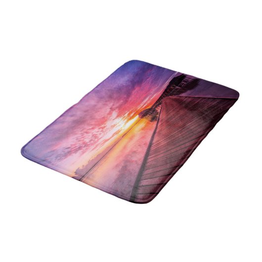 Tropical Beaches Maldiven Sunset Badmat (Gekanteld)
