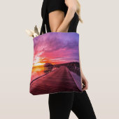 Tropical Beaches Maldiven Sunset Tote Bag (Dichtbij)