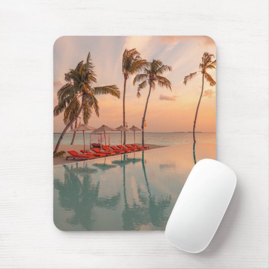 Tropical Beaches Maldiven Tropical Beach & Pool Muismat (Met muis)