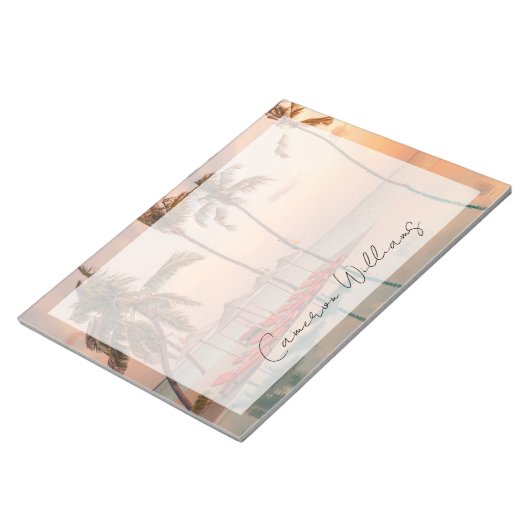 Tropical Beaches Maldiven Tropical Beach & Pool Notitieblok (Schuin)