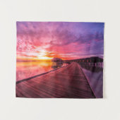 Tropical Beaches | Maldives Sunset Wandkleed (Voorkant (horizontaal))
