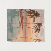 Tropical Beaches | Maldives Tropical Beach & Pool Wandkleed (Voorkant (horizontaal))