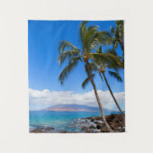 Tropical Beaches | Maui Hawaii Island Wandkleed (Voorkant)