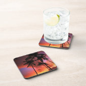 Tropical Beaches Maui Hawaii Islands Bier Onderzetter (Rechterzijde)