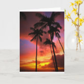 Tropical Beaches Maui Hawaii Islands Kaart (Gele Bloem)