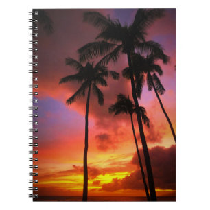 Tropical Beaches Maui Hawaii Islands Notitieboek