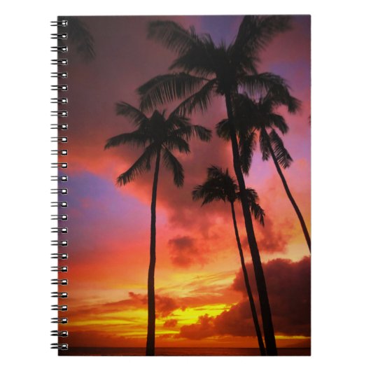 Tropical Beaches Maui Hawaii Islands Notitieboek (Voorkant)