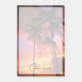 Tropical Beaches Maui Hawaii Islands Post-it® Notes (Voorkant)