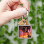 Tropical Beaches Maui Hawaii Islands Sleutelhanger (Hand)