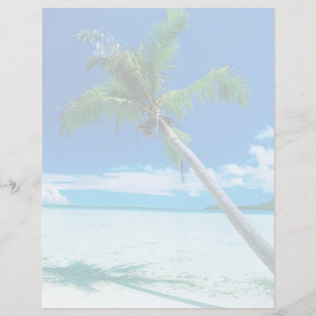 Tropical Beaches Motu Tofari Beach, Bora Bora (Voorkant)