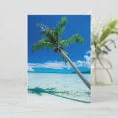 Tropical Beaches Motu Tofari Beach, Bora Bora Bedankkaart (Staand voorkant)