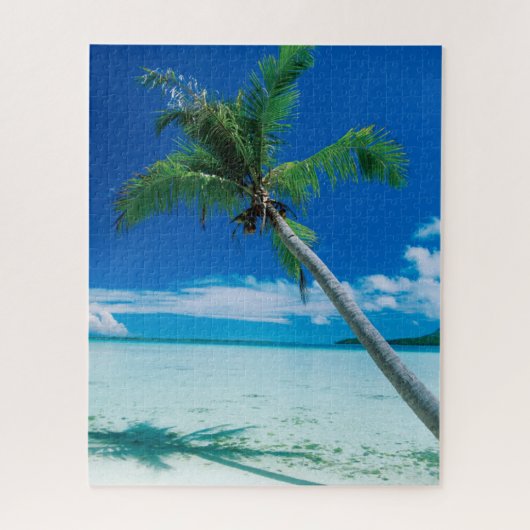 Tropical Beaches Motu Tofari Beach, Bora Bora Legpuzzel (Verticaal)
