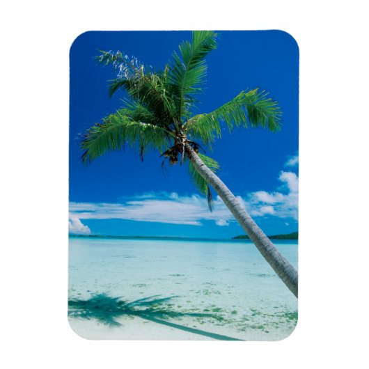 Tropical Beaches Motu Tofari Beach, Bora Bora Magneet (Verticaal)