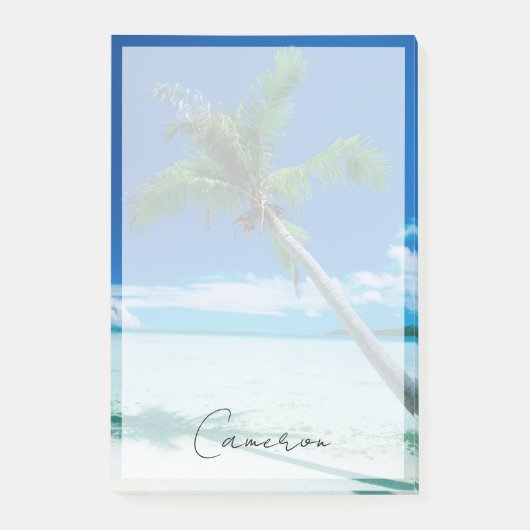 Tropical Beaches Motu Tofari Beach, Bora Bora Post-it® Notes (Voorkant)