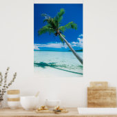 Tropical Beaches Motu Tofari Beach, Bora Bora Poster (Keuken)