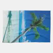 Tropical Beaches Motu Tofari Beach, Bora Bora Theedoek (Horizontaal)