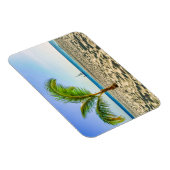 Tropical Beaches Sailboat, Palm Tree, Aruba Magneet (Rechterzijde)